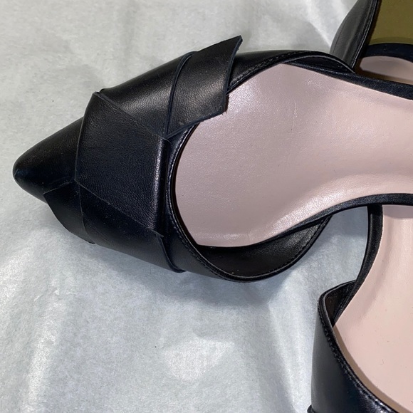 Nine West flat Pointy w/abstract bow EUC - Picture 4 of 7